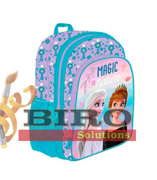 Ghiozdan St.Majewski cu 3 Compartimente Gama Frozen Ombre